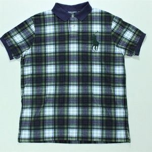 plaid polo shirts